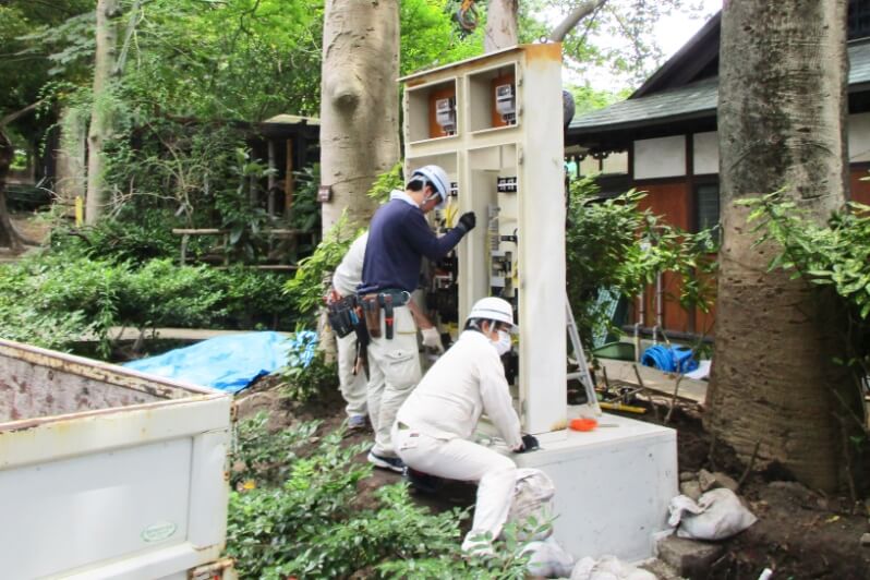 電気設備は建物に必ず必要な設備です。